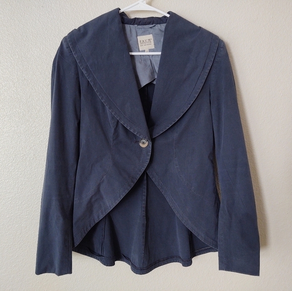 Pauw Mannen | High-low Cut Blazer - Picture 1 of 11